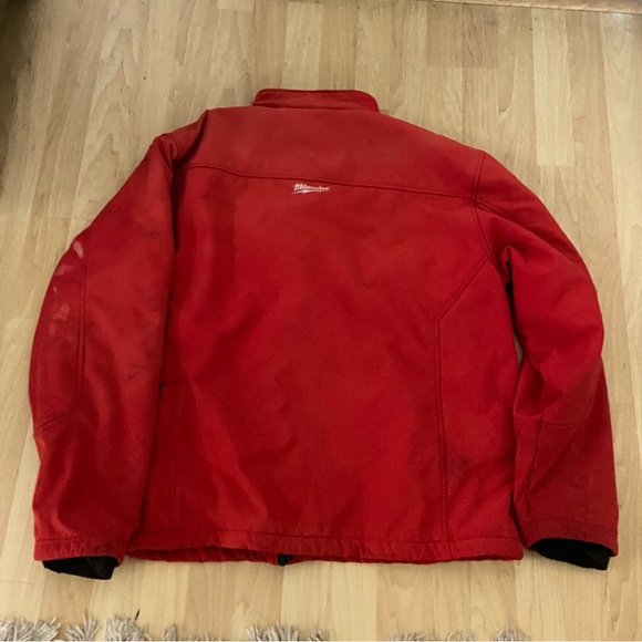 Milwaukee M12 Toughshell Heated Jacket Size XX Large Red XXL UNTESTED - Picture 6 of 10
